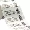 Гарантийная этикетка с ТТ-печатью  15х72мм, материал 6017  VOID прозрачный  , тыс.шт.