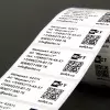 Этикетка для ТТ-печати 20х10мм, материал 62371, 2шт/ряд, 5тыс.шт/упак