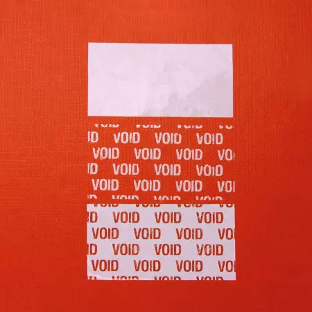 Этикетка в листах, 210х297мм, полиэстер пломбовый VOID белый, 25шт./упак., упак.